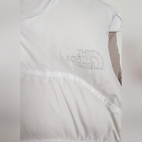 The North Face Womens White 2007 Retro Nuptse 700 Goose Down Puffer Vest Size XS - Picture 7 of 7